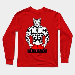 Swole Cat Long Sleeve T-Shirt